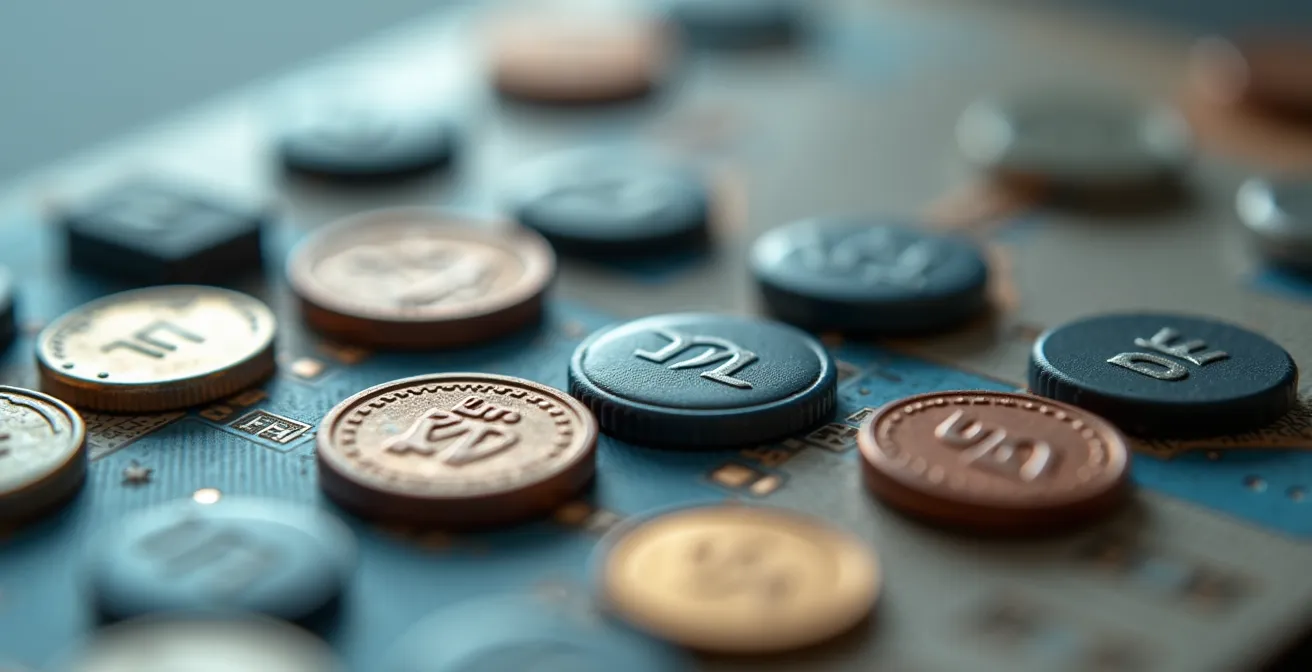 Abstract macro shot of financial documents showing cost analysis