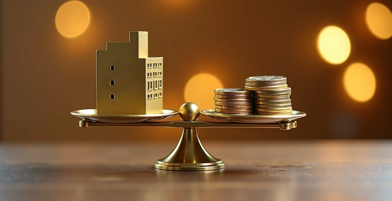 Visual representation of loan-to-value ratio optimization strategies