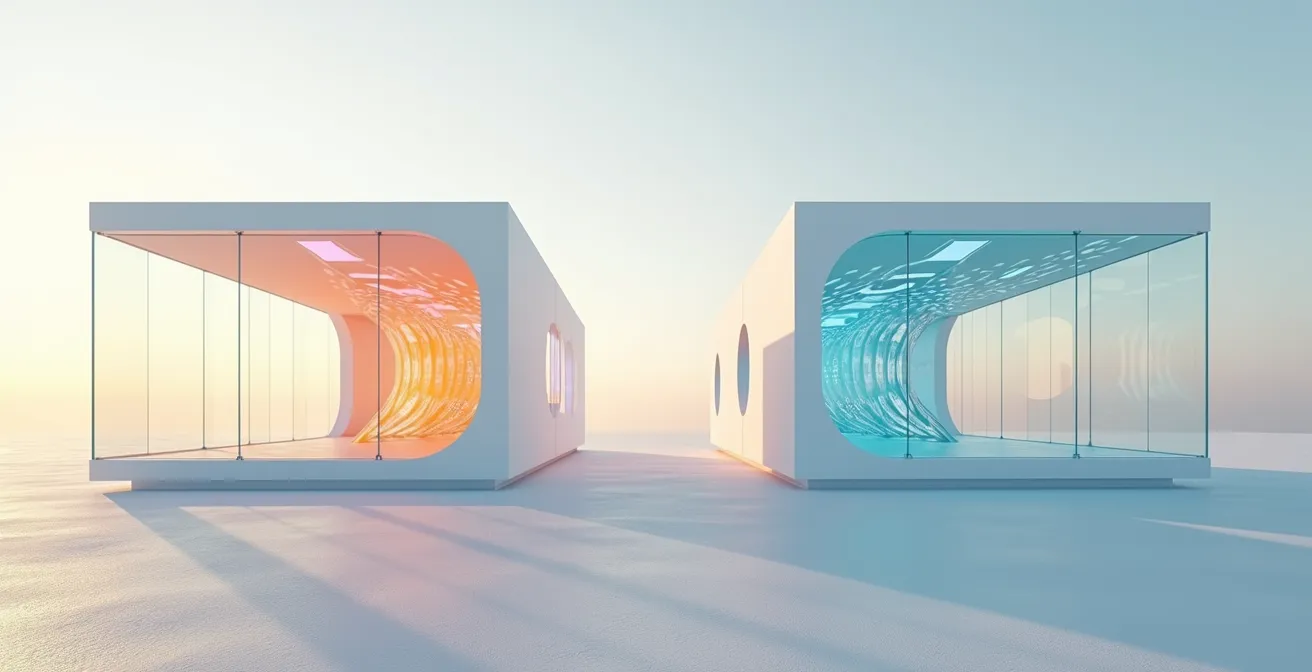 Visual comparison of NFT and security token legal frameworks in digital asset space