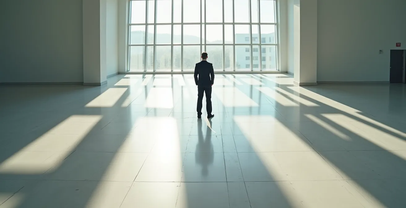 Visual metaphor of a business trap representing predatory lending