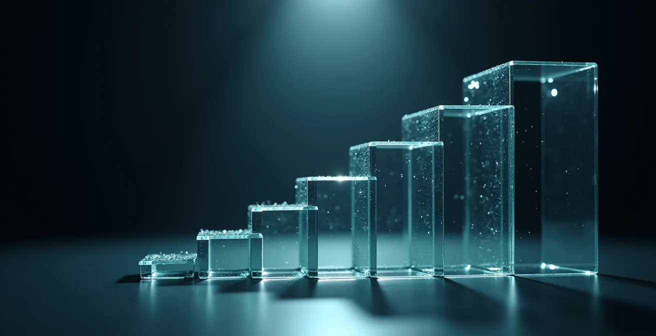 Visual timeline showing a phased approach from basic Excel models to advanced FP&A tools for rolling forecasts.