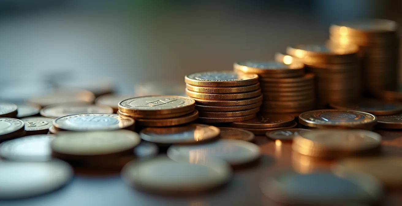 Visual representation of seasonal business cash flow patterns