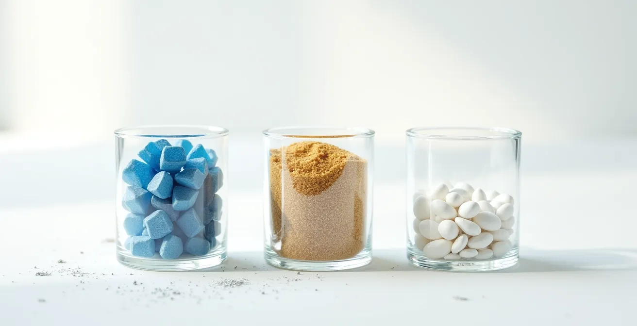 Visual representation of a balanced three-fund ETF portfolio allocation